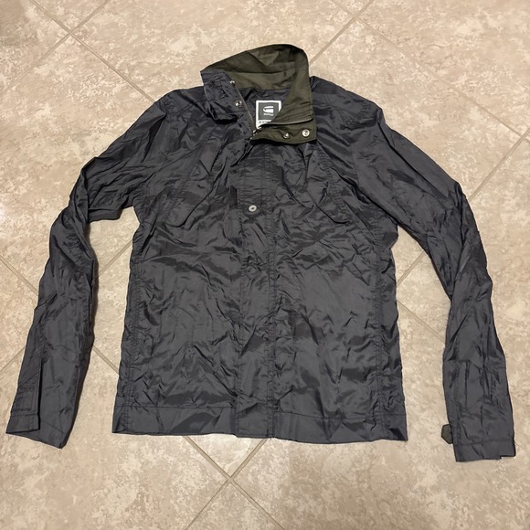 G-Star Other - G-STAR Benin Myrow Overshirt Mens Medium Full Zip Lightweight Gray